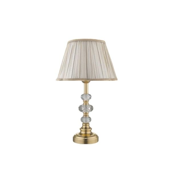 (2 Adet) Arven Gold Kristal Abajur