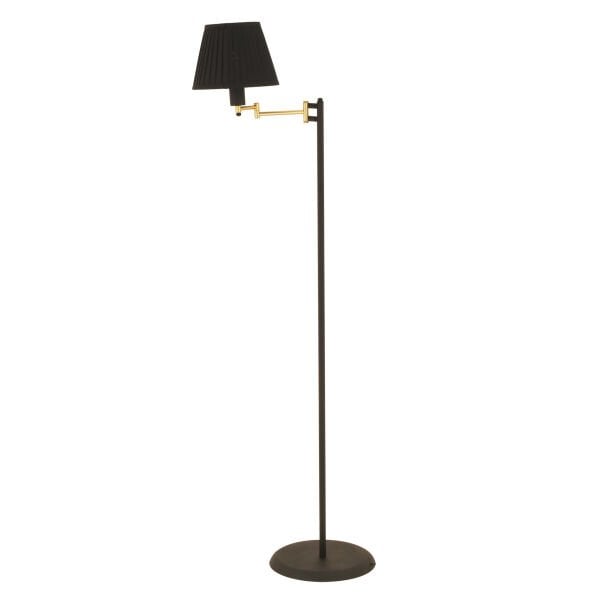 Hestia Siyah Eskitme Modern Dekoratif Köşe Lambader