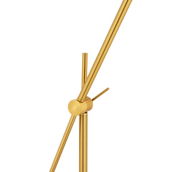 Ahren Siyah Eskitme Retro Başlıklı Modern Dekoratif Köşe Lambader