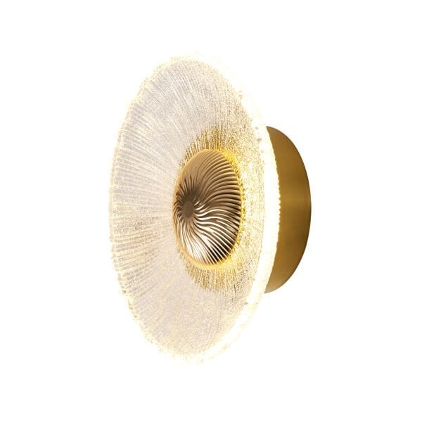 Eterno Gold 3 Renkli Kristal Led Aplik