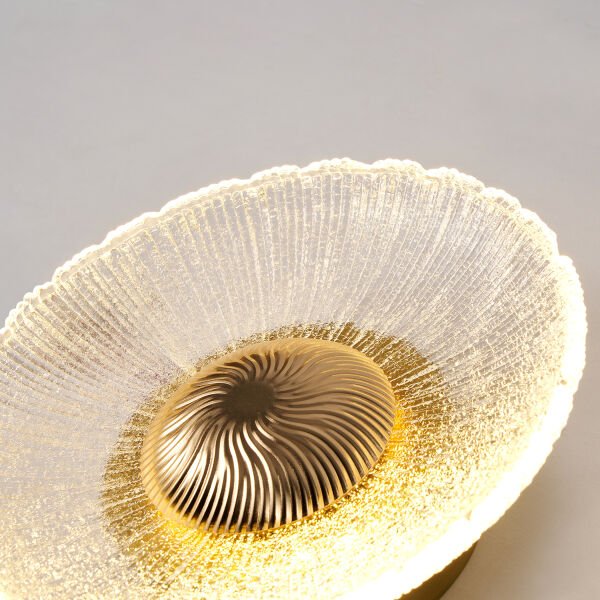 Eterno Gold 3 Renkli Kristal Led Aplik