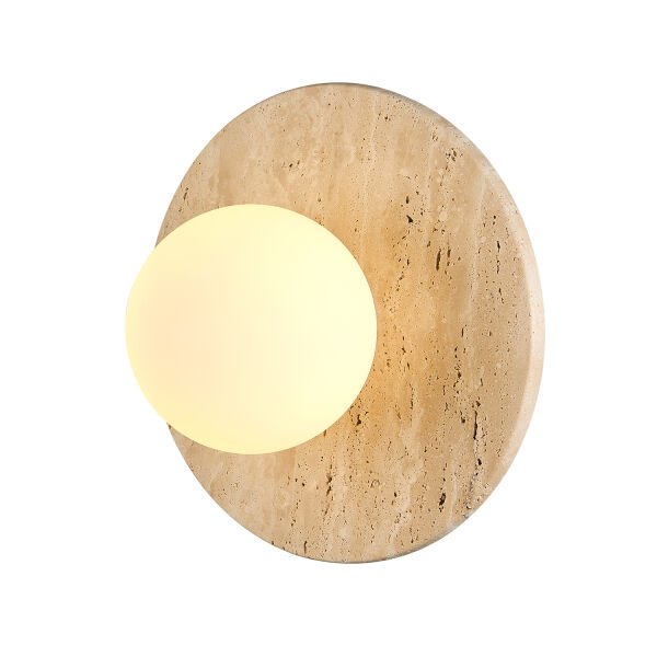 Eira Traverten Desenli Modern Salon, Yatak Başı Aplik