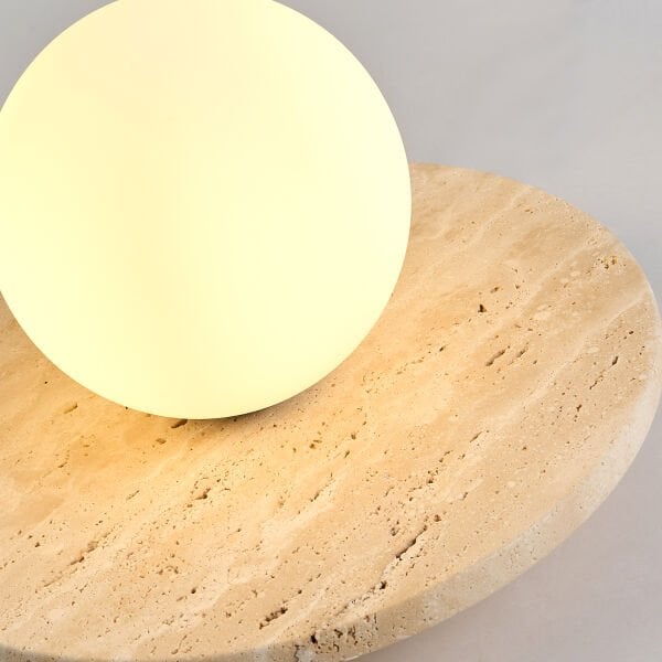 Eira Traverten Desenli Modern Salon, Yatak Başı Aplik