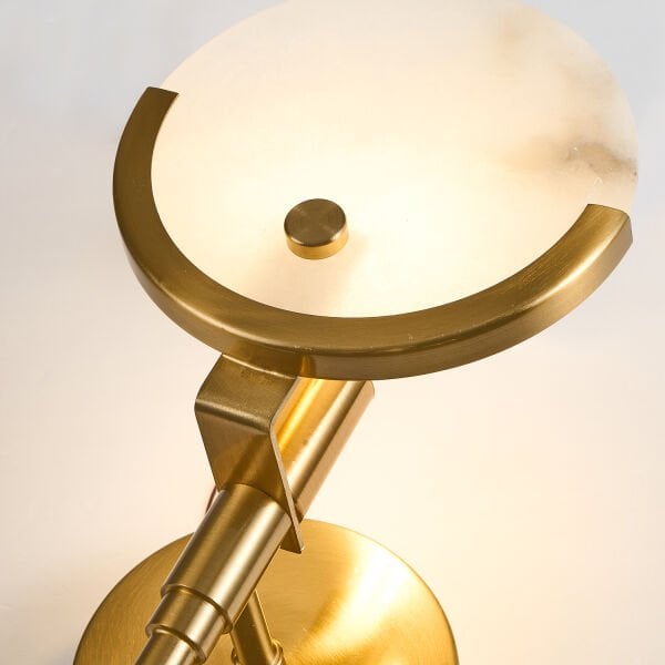 Nuvia Traverten Desenli Modern Salon, Yatak Başı Led Aplik