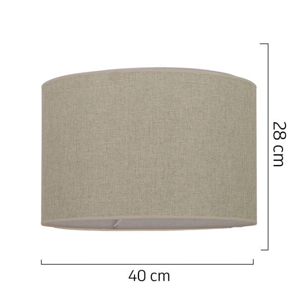 KAHVERENGİ KUMAŞ DOKULU LAMBADER ŞAPKASI