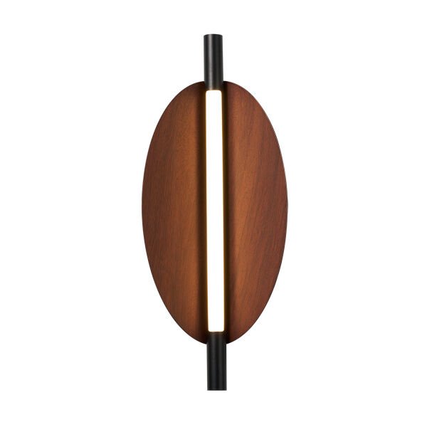 Vion Siyah Yaprak Desenli Ledli Aplik