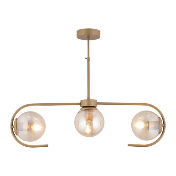 Diaspor 3'lü Sıralı Eskitme Modern Sarkıt Genç Odası Yatak odası Retro Salon Avize