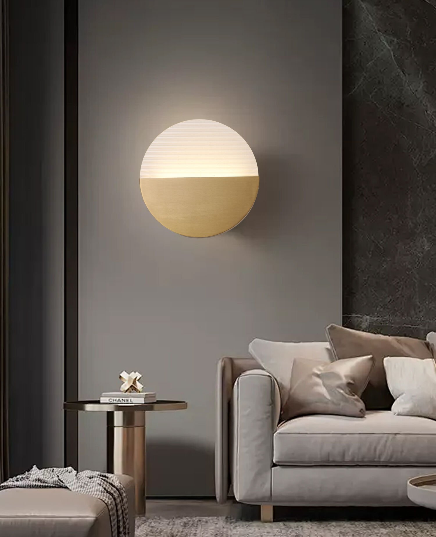 Solis Eskitme Modern Salon, Yatak Başı Aplik