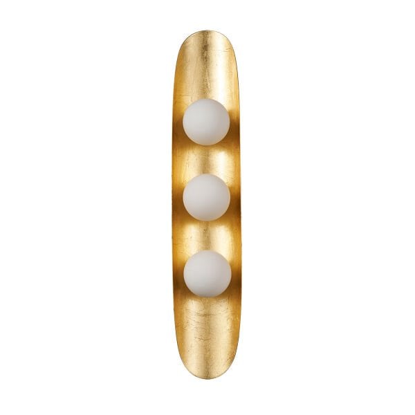 Alba Gold 3'lü Modern Salon Aplik