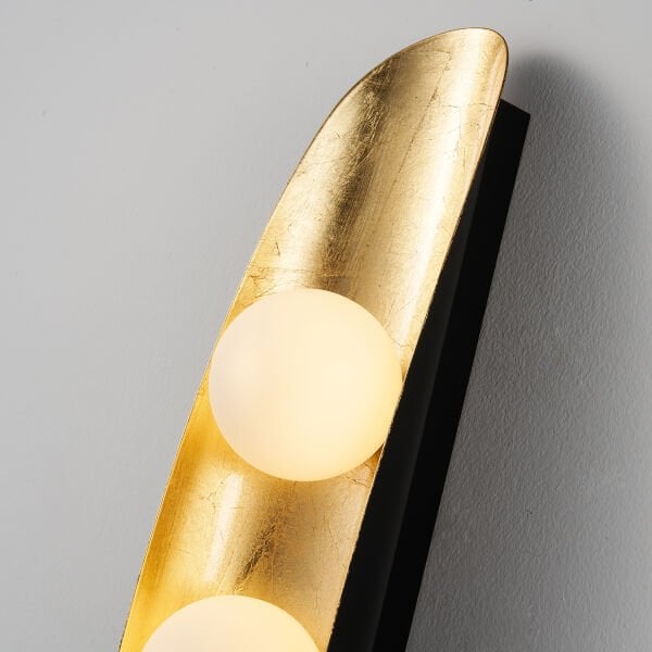 Alba Gold 3'lü Modern Salon Aplik