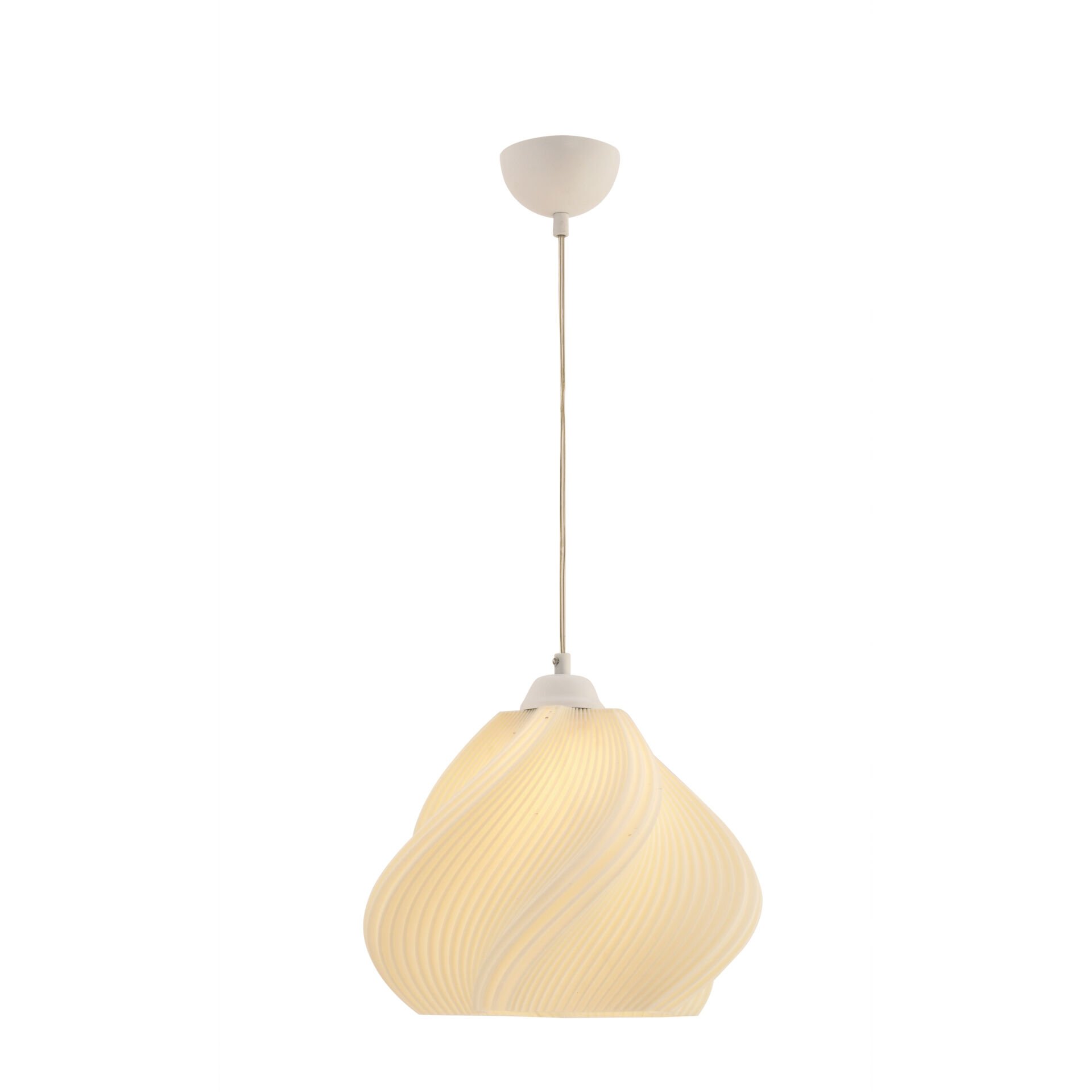 Leaf Beyaz Tekli Modern Sarkıt Oturma Odası, Salon Sarkıt Avize