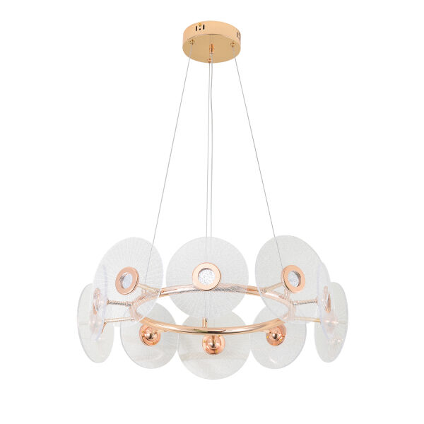 Vetro 10'lu Yuvarlak Led Salon Avize
