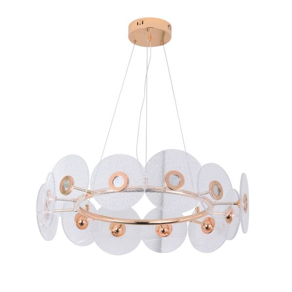 Vetro 12'li Yuvarlak Led Salon Avize