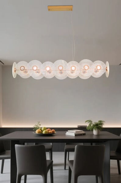 Vetro 18'li Sıralı Led Salon Avize
