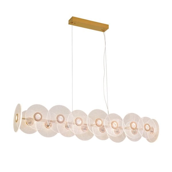 Vetro 18'li Sıralı Led Salon Avize