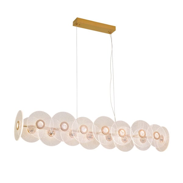 Vetro 18'li Sıralı Led Salon Avize