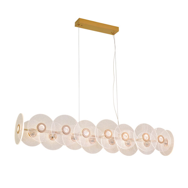 Vetro 18'li Sıralı Led Salon Avize