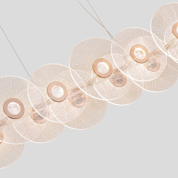 Vetro 18'li Sıralı Led Salon Avize