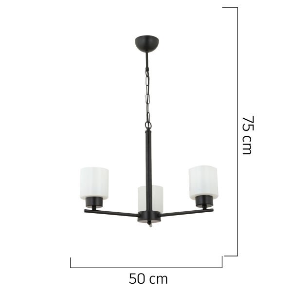 Lima 3 Kollu Modern Yatak Odası Mutfak Salon Avize