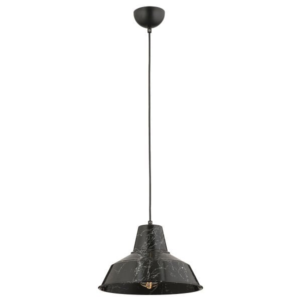 Glee Siyah Mermer Desenli Sarkıt Modern Tekli Cafe,Restoran için Uygun Retro Genç Odası Avize