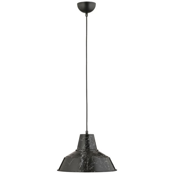 Glee Siyah Mermer Desenli Sarkıt Modern Tekli Cafe,Restoran için Uygun Retro Genç Odası Avize