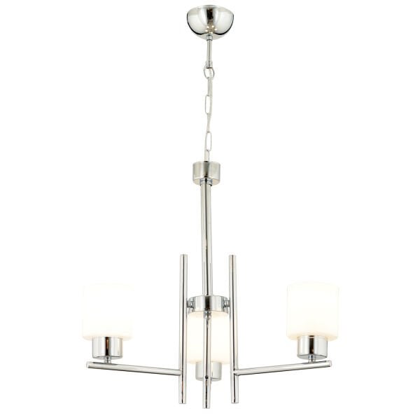 Odesa 3 Lü Krom Kaplama Modern Yatak Odası Mutfak Salon Avize