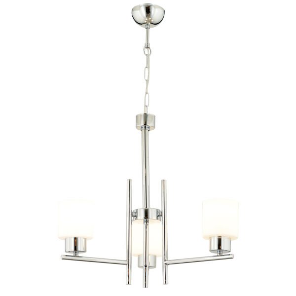 Odesa 3 Lü Krom Kaplama Modern Yatak Odası Mutfak Salon Avize