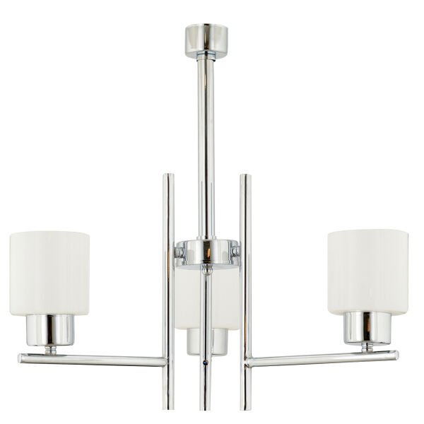 Odesa 3 Lü Krom Kaplama Modern Yatak Odası Mutfak Salon Avize