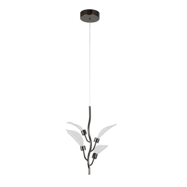Liria Gold Yaprak Desenli Sarkıt Led Avize