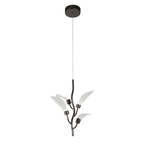 Liria Gold Yaprak Desenli Sarkıt Led Avize