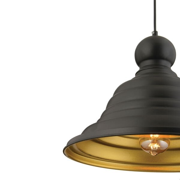 Lovisa Siyah Sarkıt Modern Tekli Cafe,Restoran için Uygun Retro Genç Odası Avize