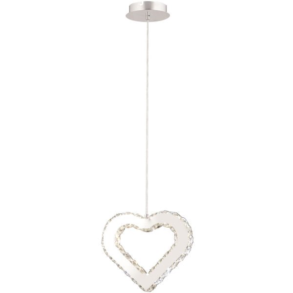 Evin Kalp Krom Kaplamalı Kristalli Taşlı Modern Tasarım  Kristal  Salon Avize