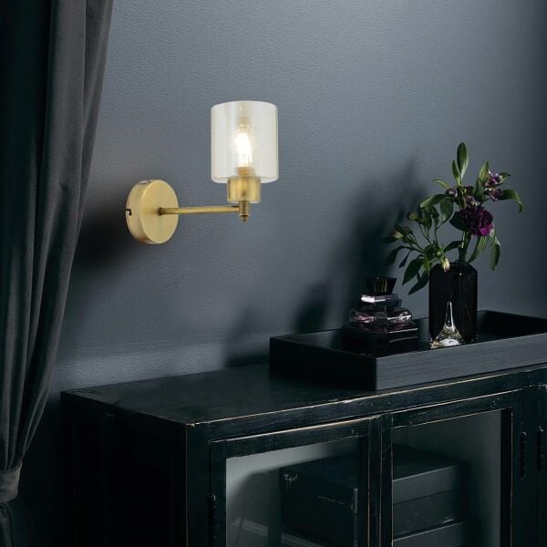 Geneva Eskitme Duvar Lambası Yatak Odası-Yatak Başı-Banyo İçin Modern Aplik