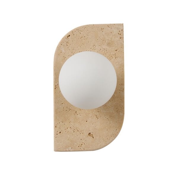 Tirra Traverten Mermer Desenli Modern Salon Aplik