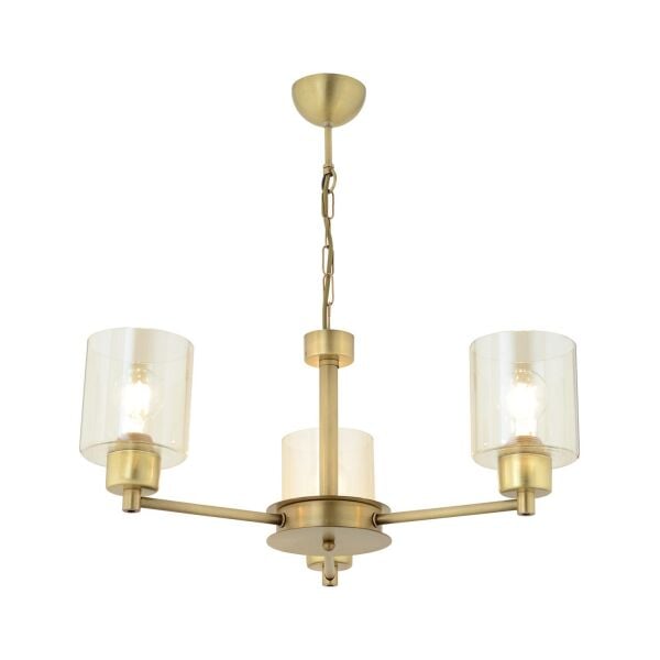 Geneva 3 Lü Eskitme Modern Yatak Odası  Salon Avize