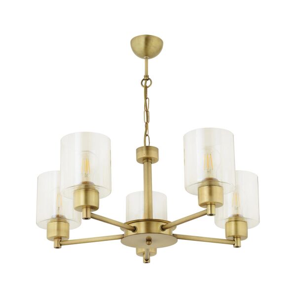 Geneva 5 Li Eskitme Modern Yatak Odası  Salon Avize