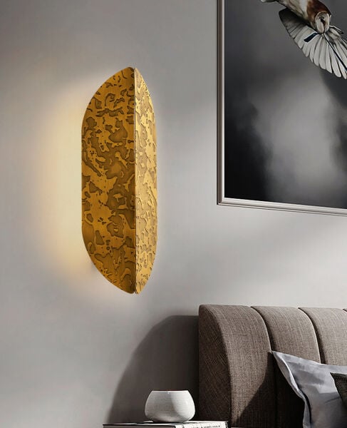 Elara Gold Modern Salon, Yatak Başı Led Aplik