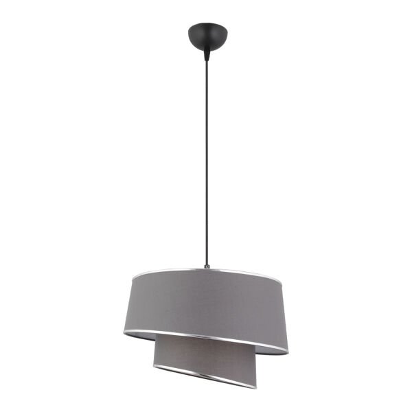 Paoni 2 Katlı Gri Gümüş Detaylı Modern Koridor,Yatak Odası Salon Avize