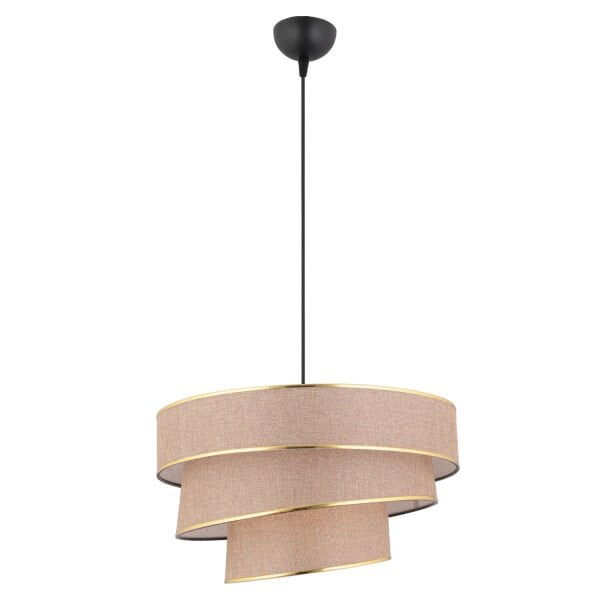 Paoni 3 Katlı Eskitme Gold Detaylı Modern Koridor,Yatak Odası Salon Avize