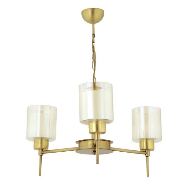 Goldie 3 Lü Eskitme Modern Sarkıt Mutfak Salon Avize