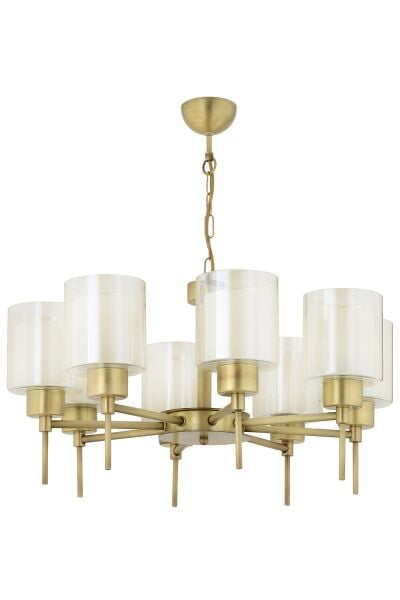 Goldie 8 Li Eskitme Modern Yatak Odası  Salon Avize