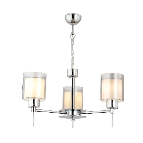 Goldie 3 Lü Krom Kaplama Modern Sarkıt Mutfak Salon Avize