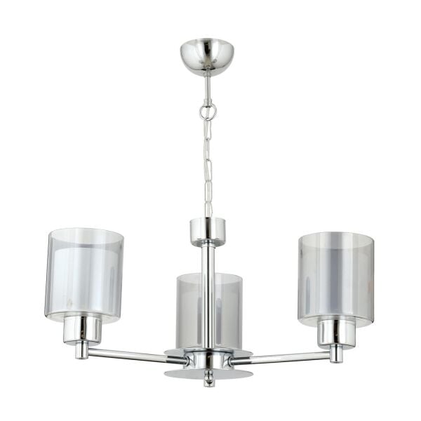 Goldie 3 Lü Krom Kaplama Modern Sarkıt Mutfak Salon Avize