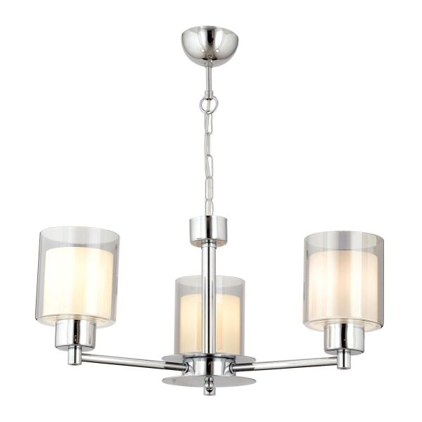 Goldie 3 Lü Krom Kaplama Modern Sarkıt Mutfak Salon Avize