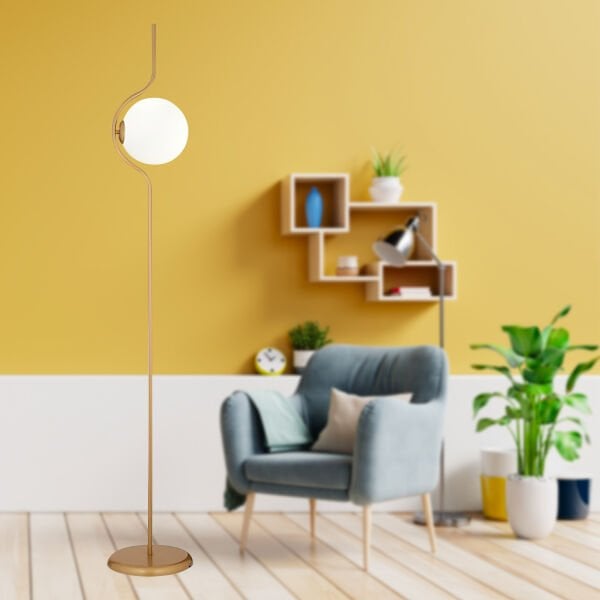 Zeyna Eskitme Boyalı Modern Lambader