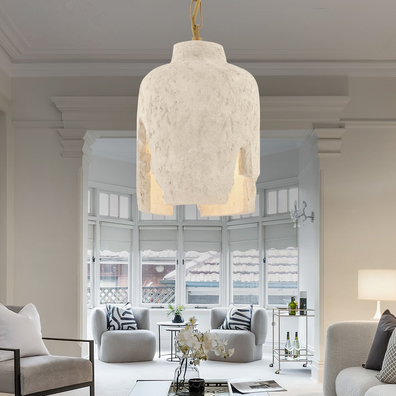 Zoran Beton Tasarım Retro, Modern Sarkıt Avize