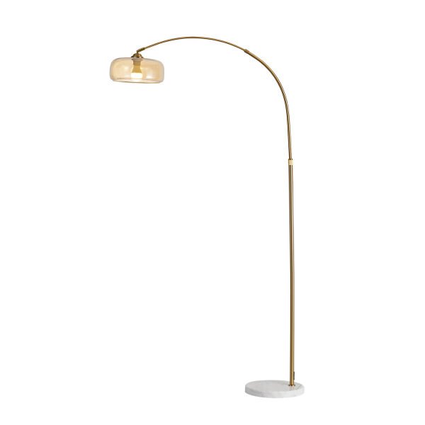 Thea Cam Başlıklı Deve Boynu Lambader