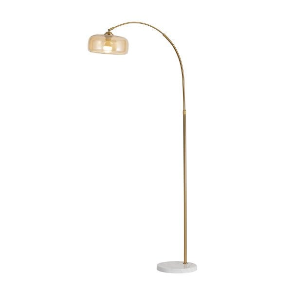 Thea Cam Başlıklı Deve Boynu Lambader