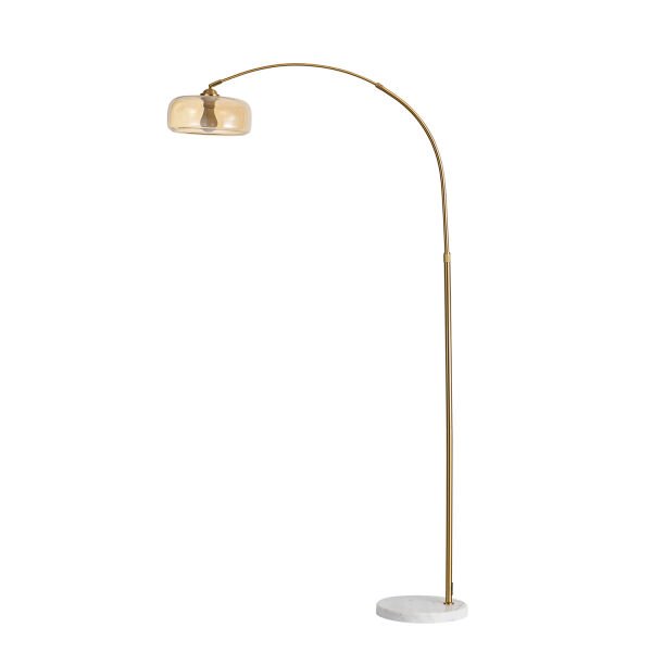 Thea Cam Başlıklı Deve Boynu Lambader