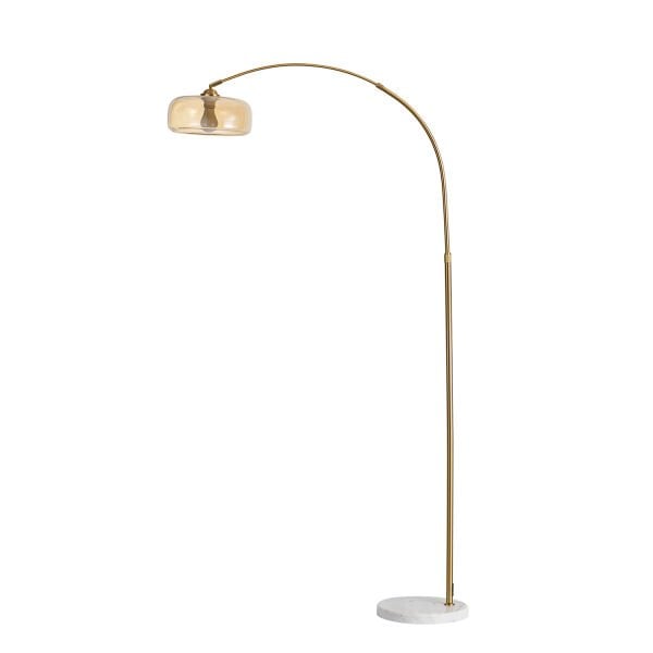 Thea Cam Başlıklı Deve Boynu Lambader